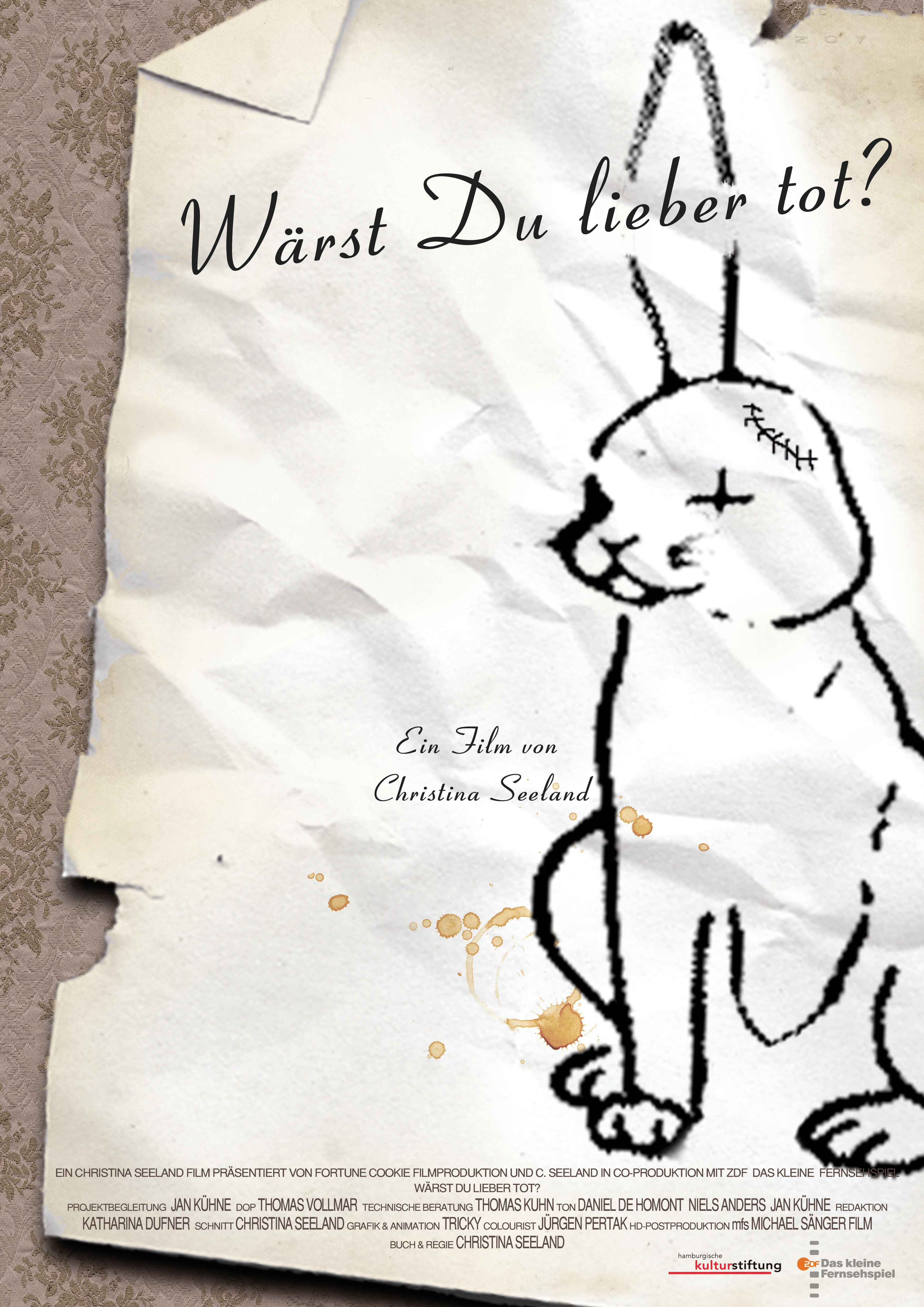 Wärest du lieber tot Plakat